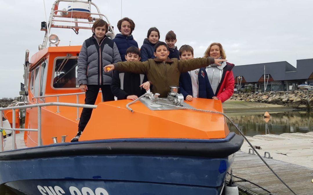 Visite de la Société Nationale des Sauveteurs en mer