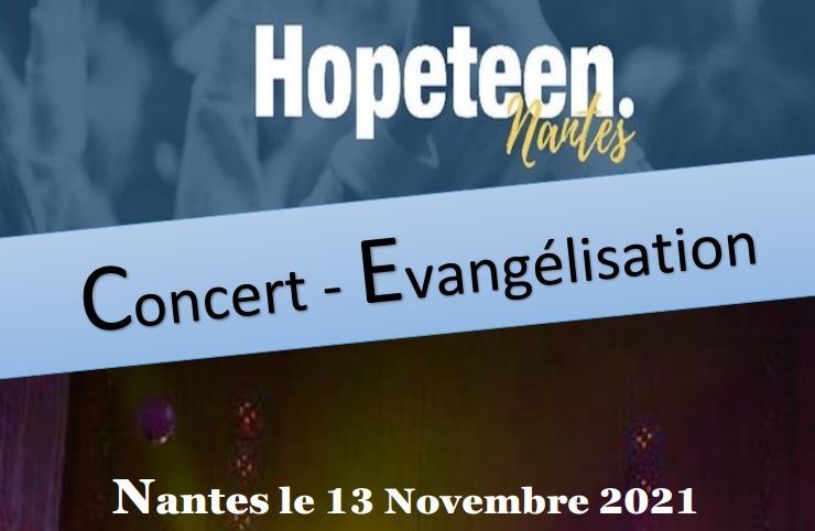 Invitation au rassemblement Hopeteen à Nantes!